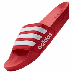 adidas Adilette Shower Slides Vivid Red / Cloud White / Vivid Red Röd Best