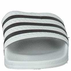 adidas Originals Adilette White/cblack/white Vit Discount
