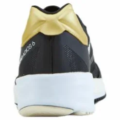 adidas Adizero Adios 6 Shoes Core Black / Cloud White / Wonder White Svart Clearance