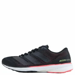 adidas Adizero Adios 5 Shoes Core Black / Core Black / Signal Pink / Coral Rosa och Svart Hot