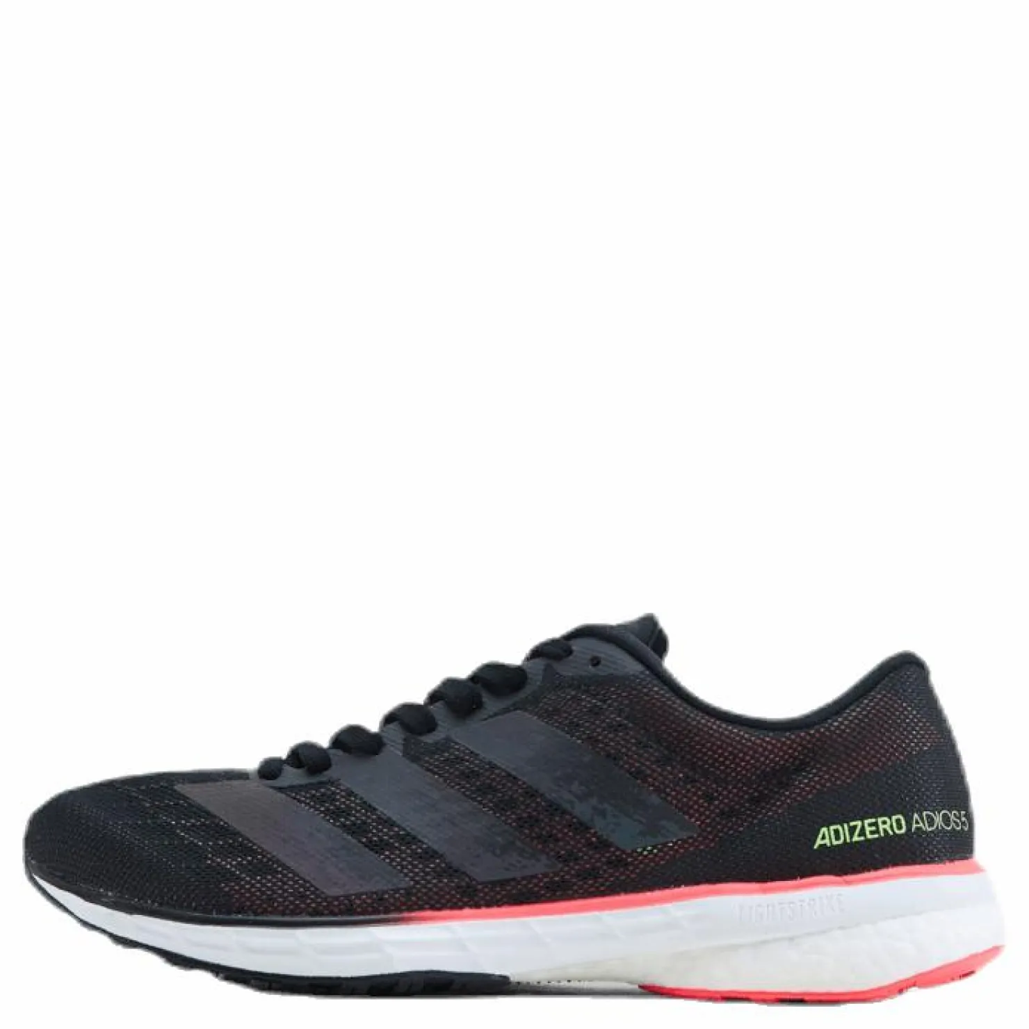 adidas Adizero Adios 5 Shoes Core Black / Core Black / Signal Pink / Coral Rosa och Svart Hot