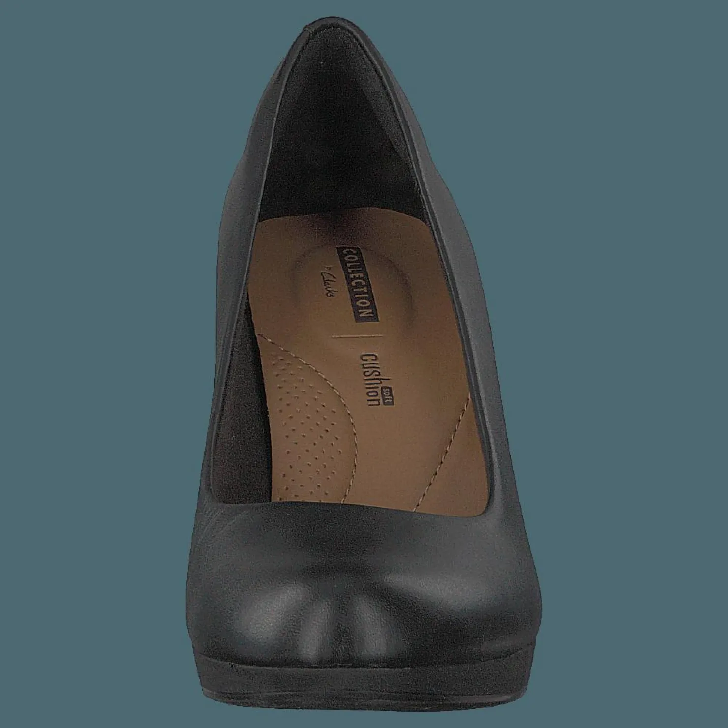Clarks Adriel Viola Black Leather Svart Sale