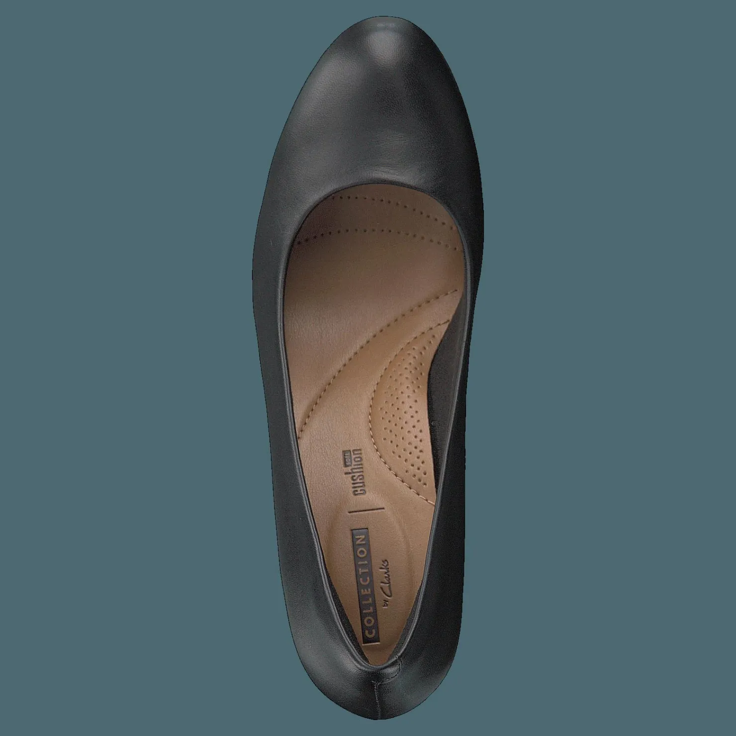 Clarks Adriel Viola Black Leather Svart Sale