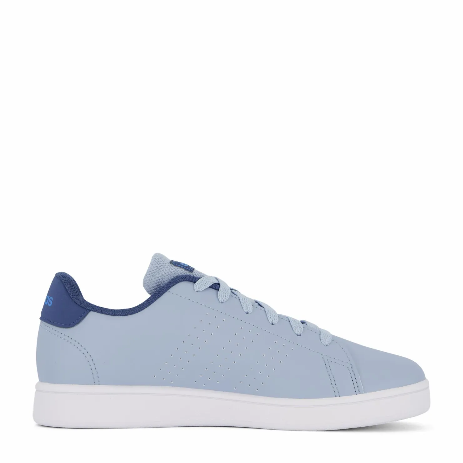 adidas Advantage Lifestyle Court Lace Shoes Wonblu / Blubrs / Prloin Blå Discount