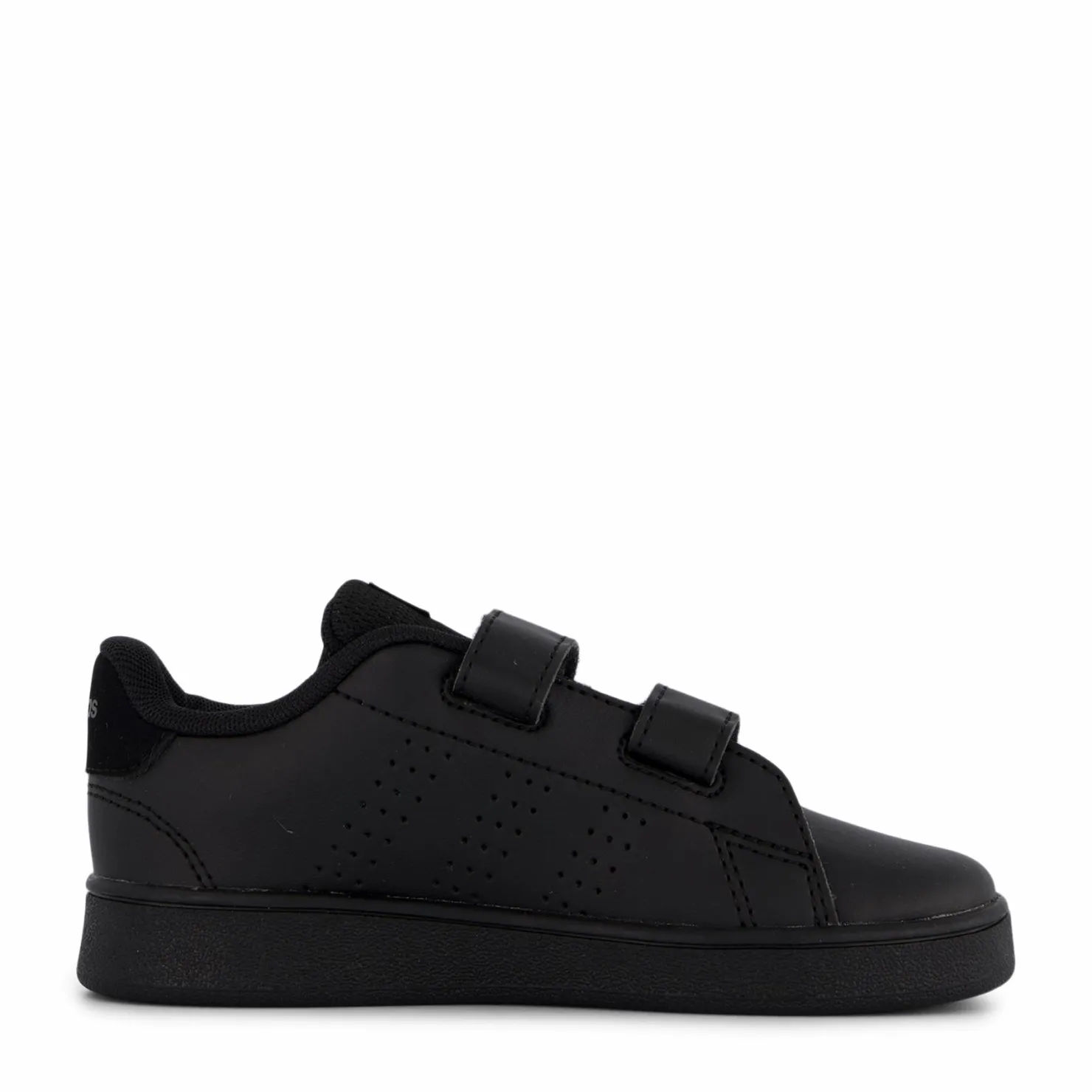 adidas Advantage Lifestyle Court Two Hook-and-Loop Shoes Core Black / Core Black / Grey Six Svart Sale
