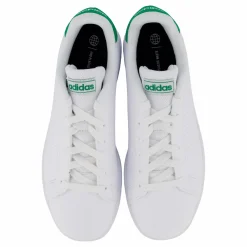 adidas Advantage Lifestyle Court Lace Shoes Cloud White / Green / Core Black Vit Hot