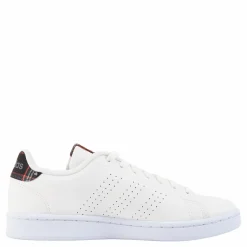 adidas Advantage Shoes Chalk White / Grey Six / Grey Two Vit Sale