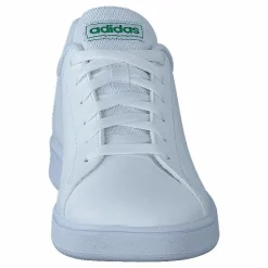adidas Advantage Shoes Cloud White / Green / Grey Two Vit Online