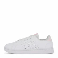adidas Advantage Shoes Cloud White / Cloud White / Clear Pink Vit Clearance