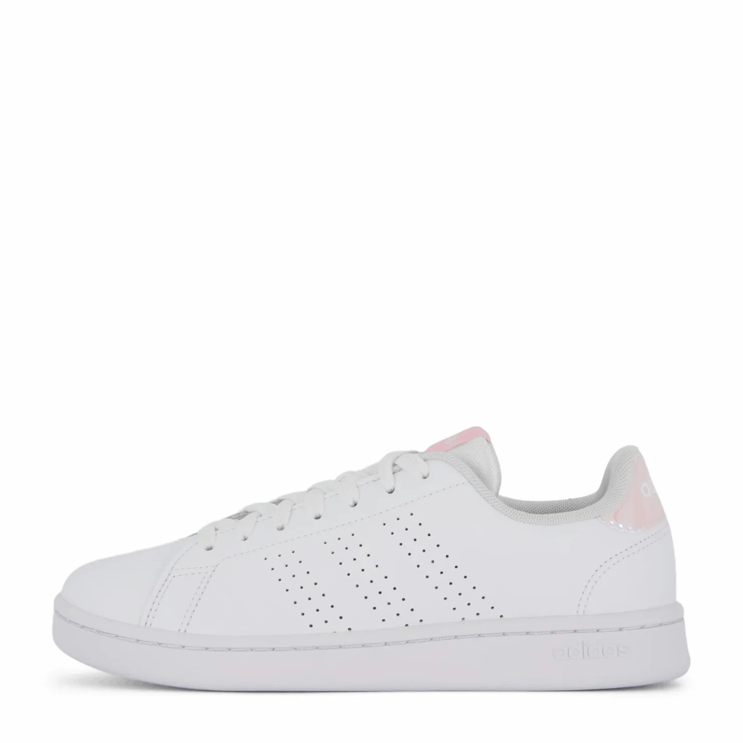 adidas Advantage Shoes Cloud White / Cloud White / Clear Pink Vit Clearance