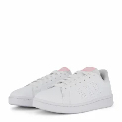 adidas Advantage Shoes Cloud White / Cloud White / Clear Pink Vit Clearance