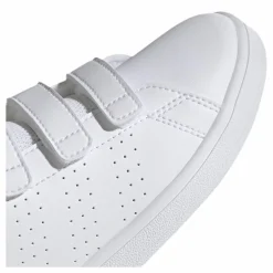 adidas Advantage Shoes Cloud White / Real Pink / Cloud White Vit Sale