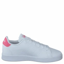 adidas Advantage Shoes Cloud White / Real Pink / Cloud White Vit och Rosa Outlet