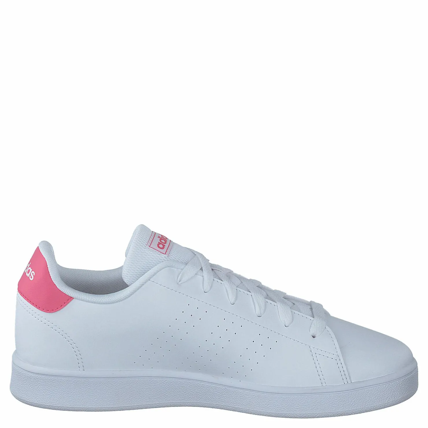 adidas Advantage Shoes Cloud White / Real Pink / Cloud White Vit och Rosa Outlet