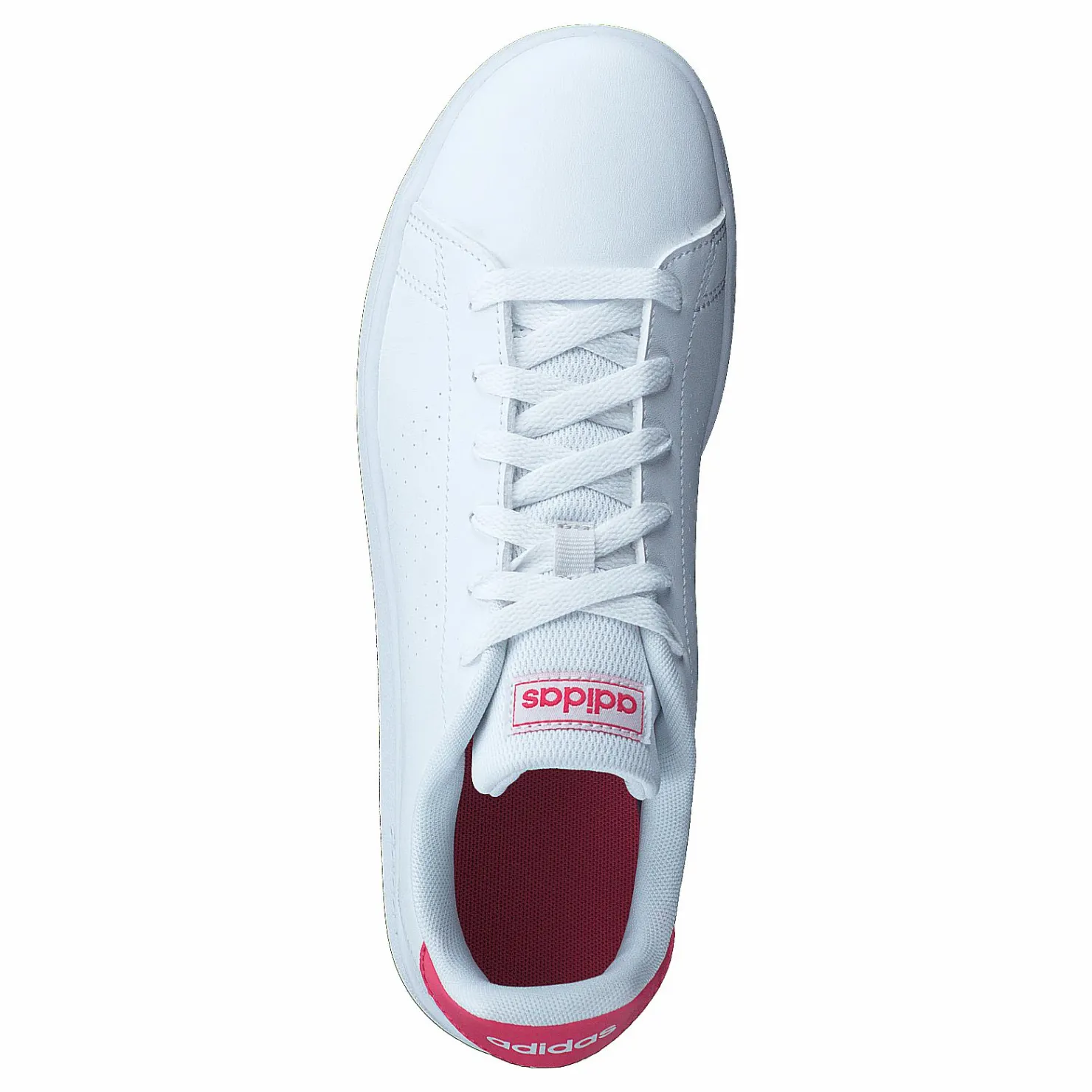 adidas Advantage Shoes Cloud White / Real Pink / Cloud White Vit och Rosa Outlet
