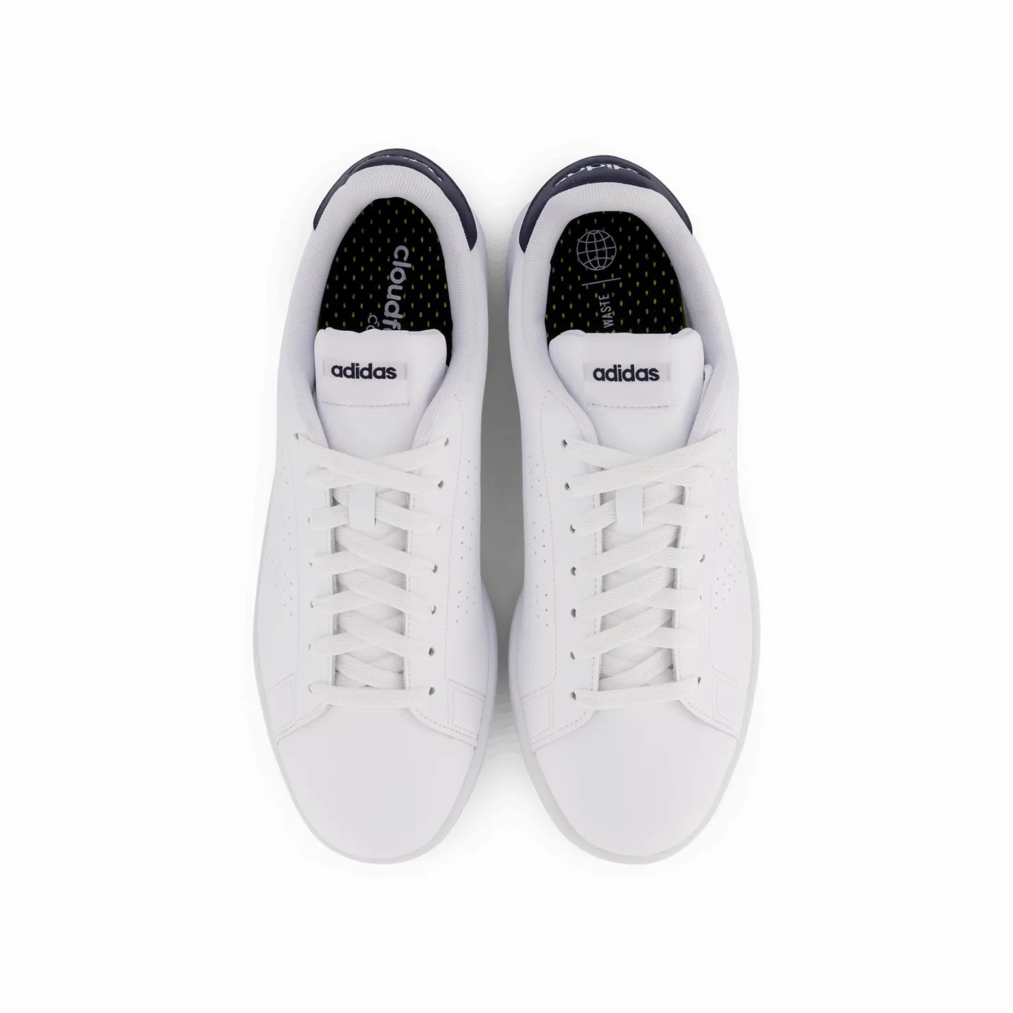 adidas Advantage Shoes Cloud White / Cloud White / Legend Ink Vit Online