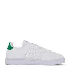 adidas Advantage Shoes Cloud White / Cloud White / Green Vit Clearance