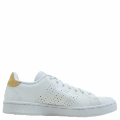 adidas Advantage Shoes Cloud White / Cloud White / Orange Tint Vit Sale