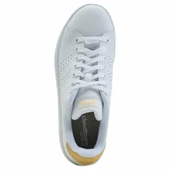 adidas Advantage Shoes Cloud White / Cloud White / Orange Tint Vit Sale