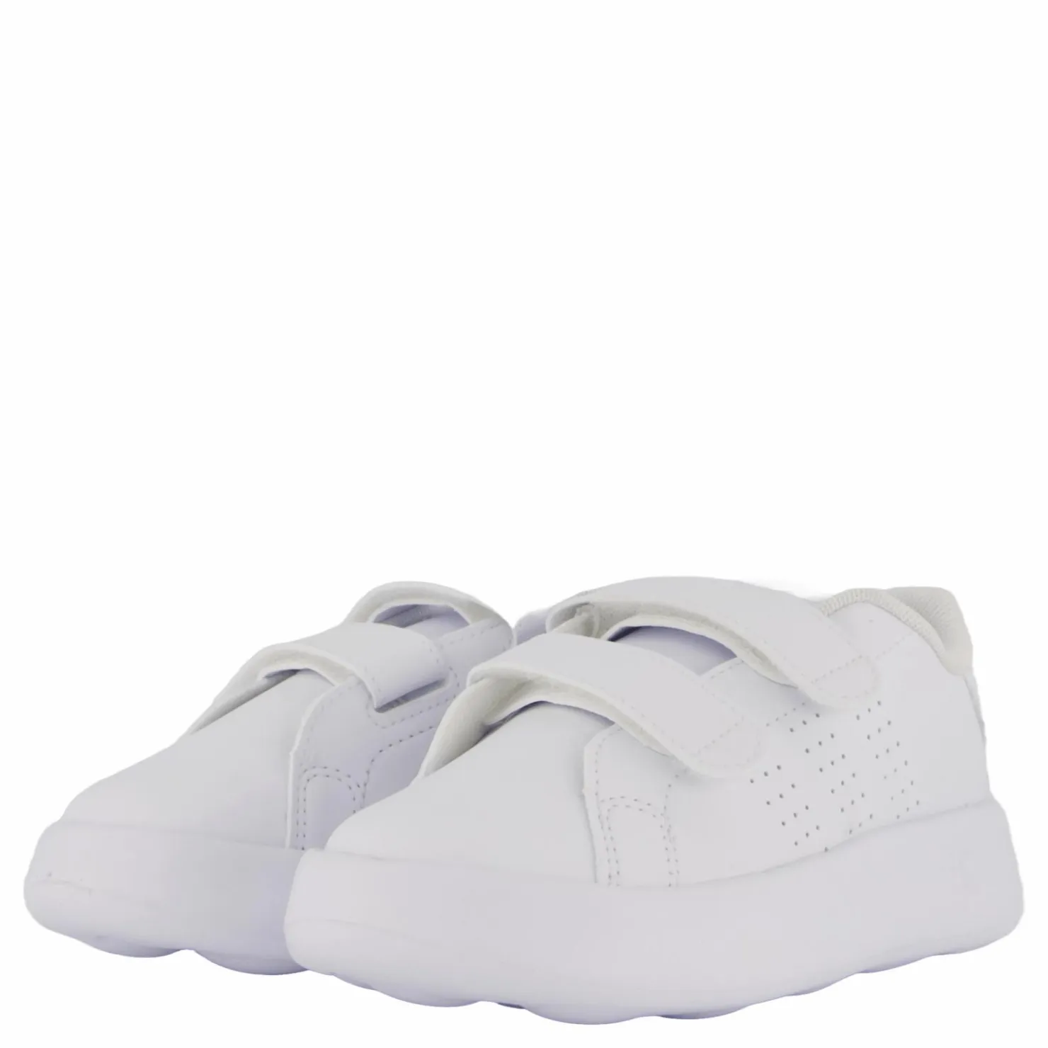 adidas Advantage Shoes Kids White Vit Discount