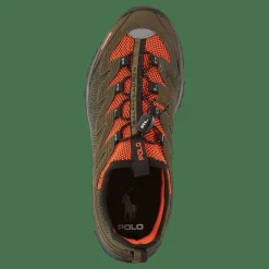 Polo Ralph Lauren Adventure 300LT Sneaker Army Olive Grön Clearance