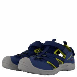 Viking Adventure Sandal 2v Blue/khaki Blå Clearance