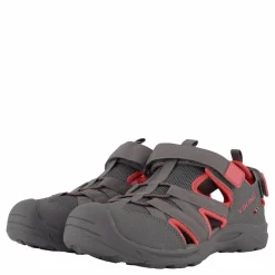Viking Adventure Sandal 2v Pearlgrey/pink Grå Hot