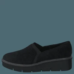 Clarks Airabell Mid Black Sde Svart Clearance