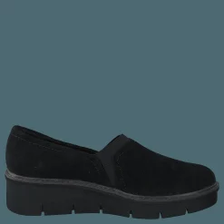 Clarks Airabell Mid Black Sde Svart Clearance