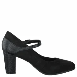 Clarks Alayna Shine Black Suede / Synthetic Combi Svart Hot