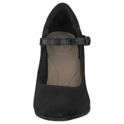 Clarks Alayna Shine Black Suede / Synthetic Combi Svart Hot