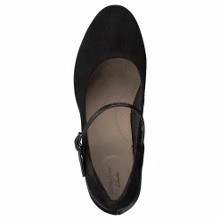 Clarks Alayna Shine Black Suede / Synthetic Combi Svart Hot