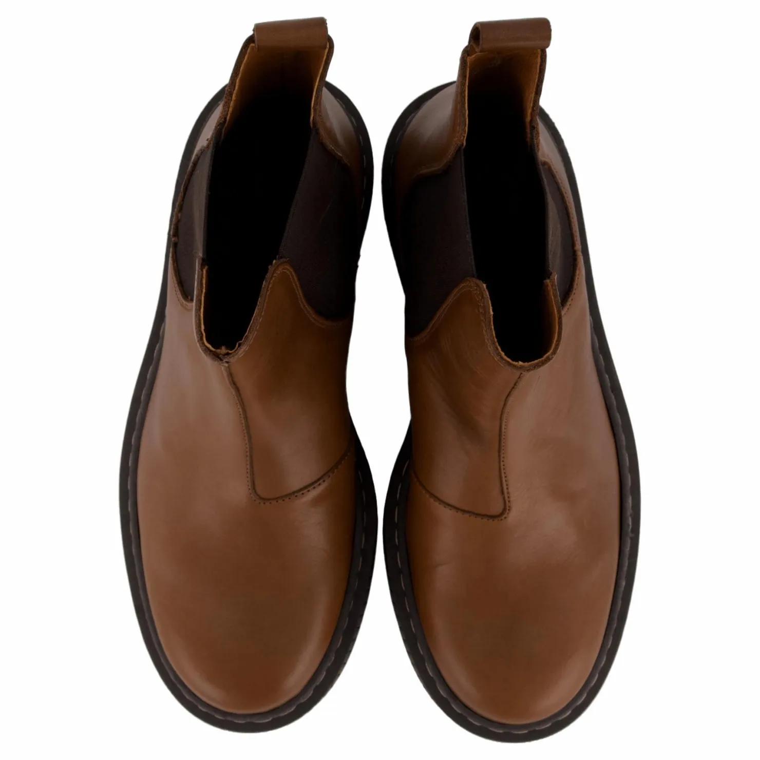 Ten Points Alina Chelsea Boots Brown Brun Best