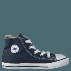 Converse All Star Canvas-Hi Navy Blå Discount