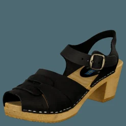 Mohedatoffeln Ally Black Brun och Svart Sale
