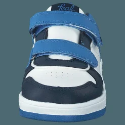 Leaf Almo Navy/blue Vit och Blå Sale