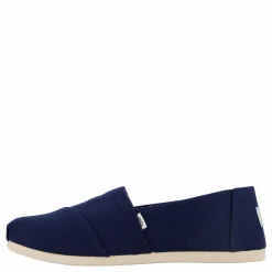 Toms Alp Recycled Cotton Canvas Navy Blå New