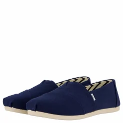 Toms Alp Recycled Cotton Canvas Navy Blå New