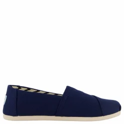 Toms Alp Recycled Cotton Canvas Navy Blå New