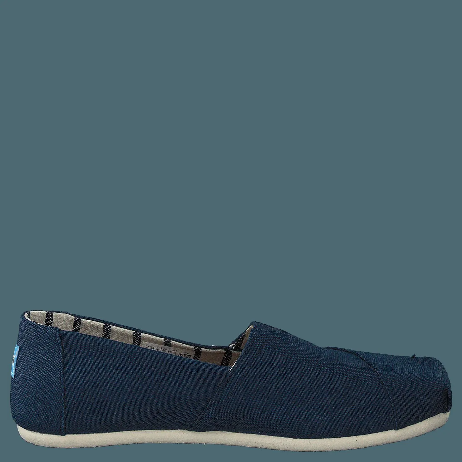 Toms Alpargata Majolica Blue Heritage Canvas Blå Hot