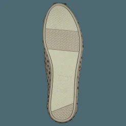 Toms Alpargata Rose Gold/natural Canvas Dots Guld och Beige Hot
