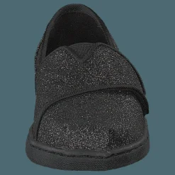 Toms Alpargata Tiny Black Iridescent Glimmer Svart Outlet