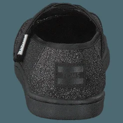Toms Alpargata Tiny Black Iridescent Glimmer Svart Outlet