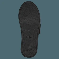 Toms Alpargata Tiny Black Iridescent Glimmer Svart Outlet