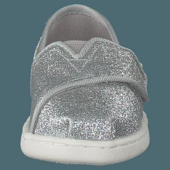 Toms Alpargata Tiny Silver Iridescent Glimmer Silver och Grå Online