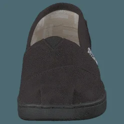 Toms Alpargata Youth Black Canvas Svart Hot