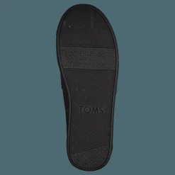 Toms Alpargata Youth Black Canvas Svart Hot