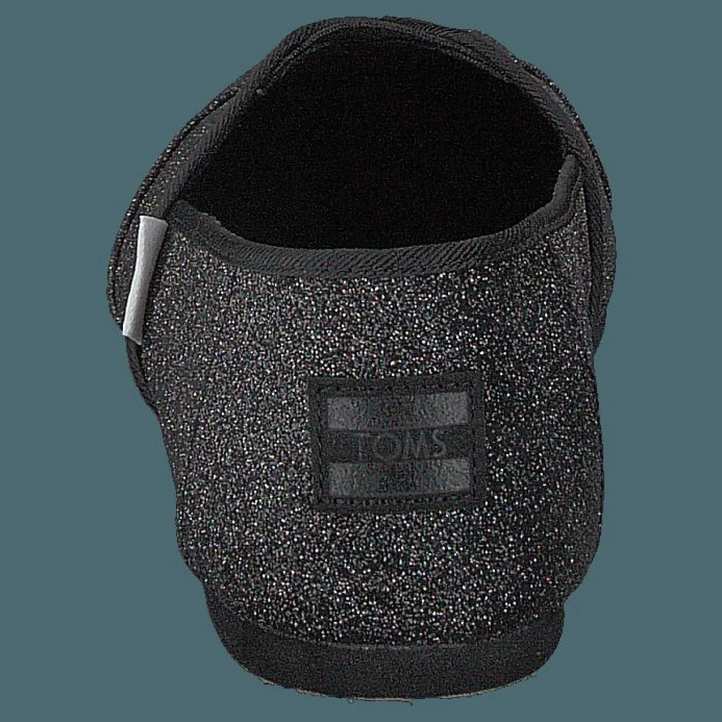 Toms Alpargata Youth Black Iridescent Glimmer Svart Best