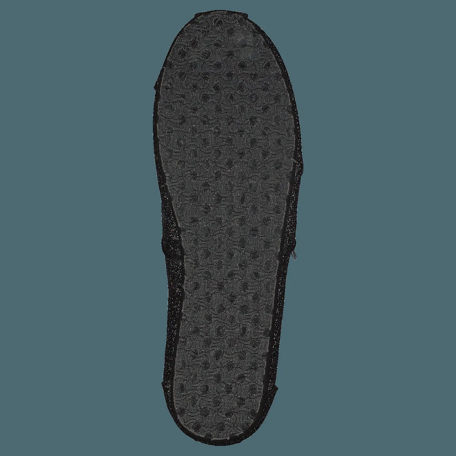 Toms Alpargata Youth Black Iridescent Glimmer Svart Best