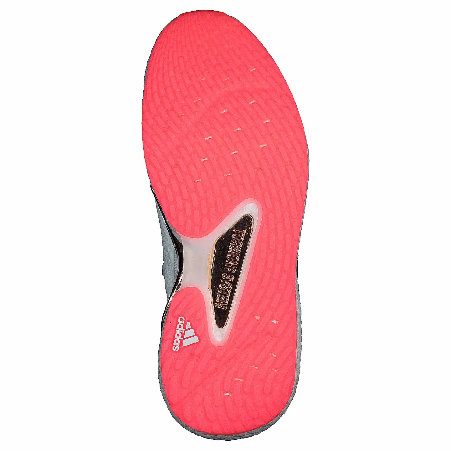 adidas Alphatorsion Boost Shoes Cloud White / Copper Metallic / Signal Pink / Coral Brun och Vit Clearance